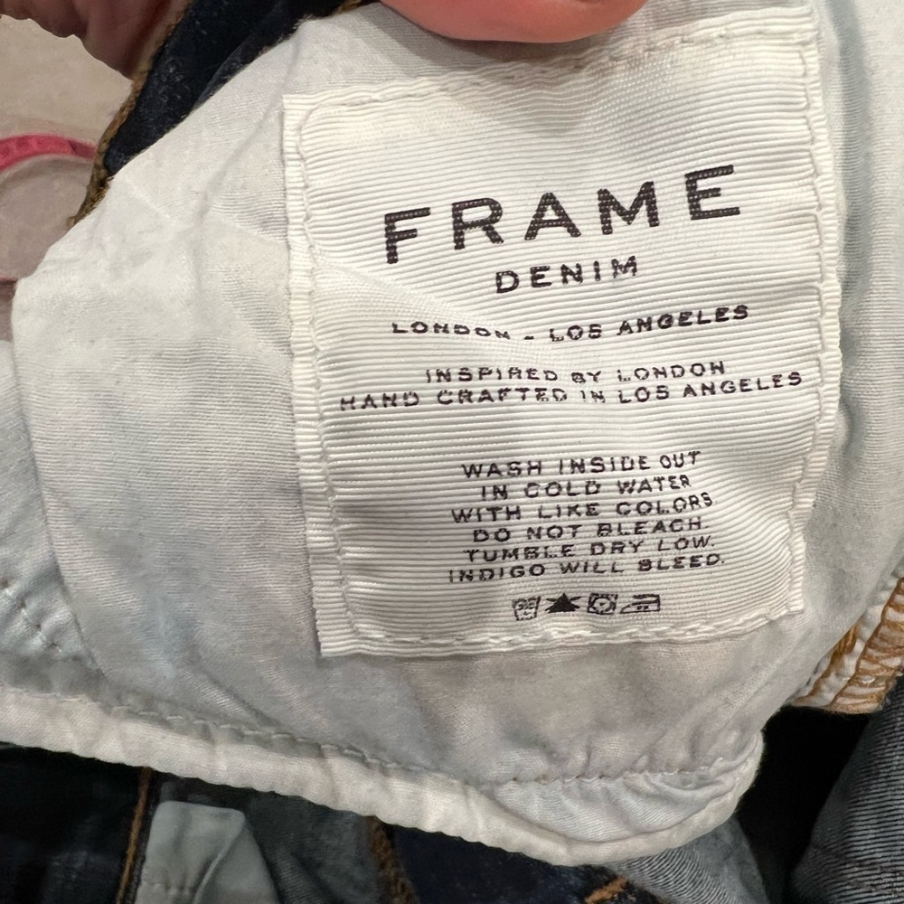 FRAME Le Skinny de Jeanne Crop in Thorpe size 30 - Picture 7 of 11
